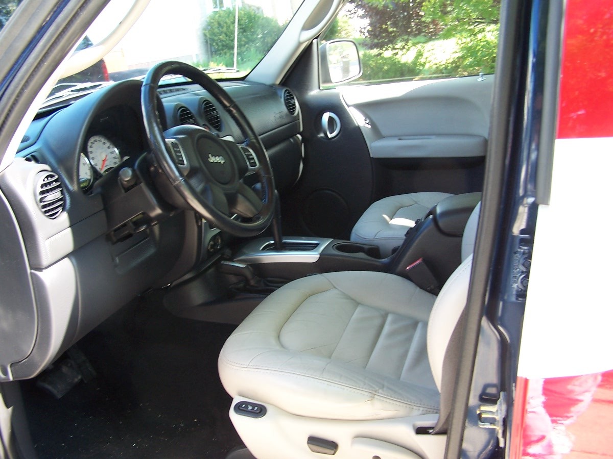 Interior of the Flag Jeep
