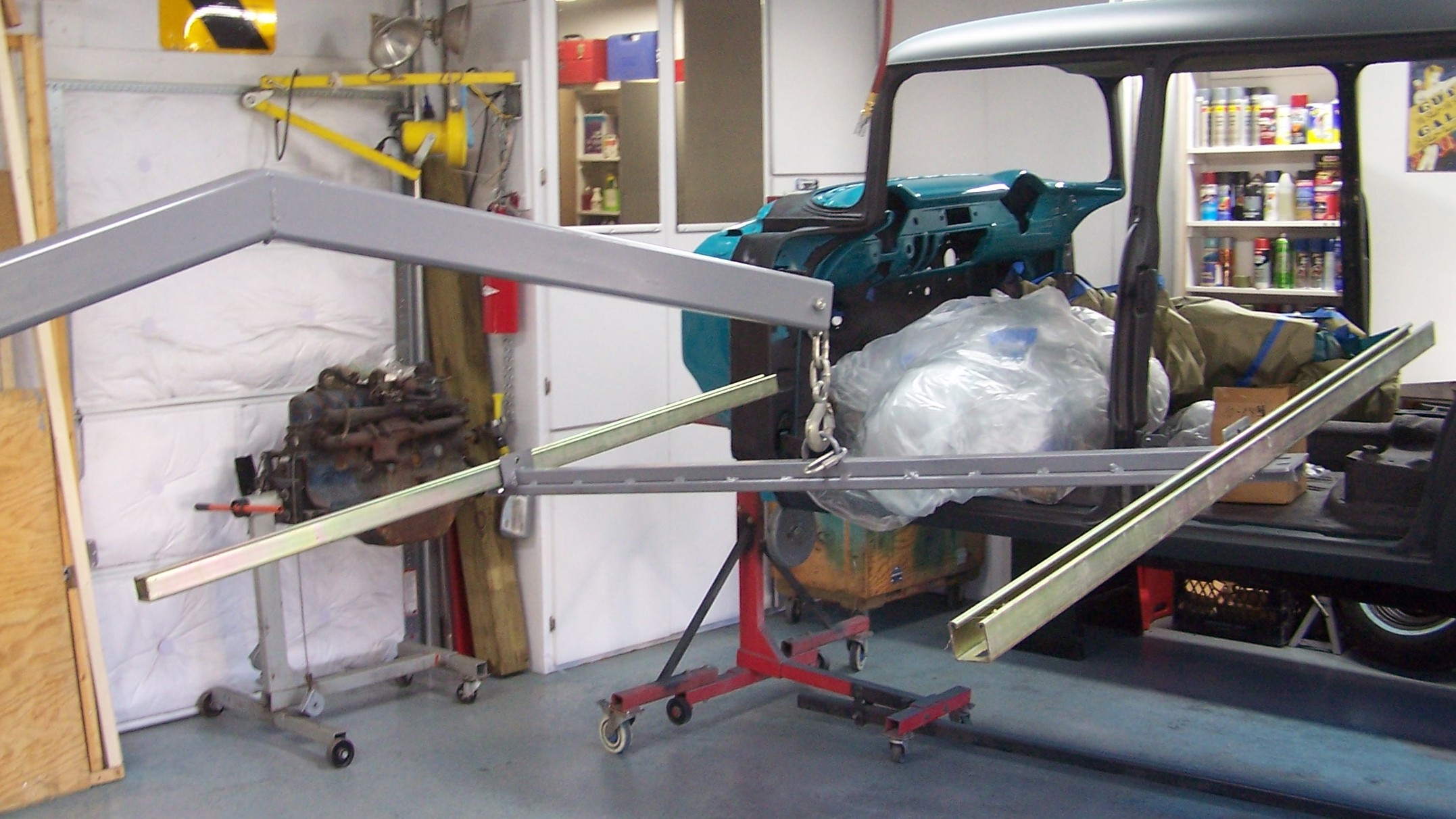 Wagon Remating Body to Frame