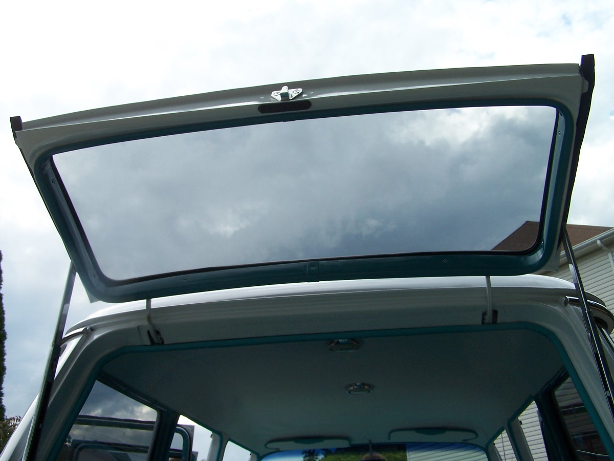 1956 Chevy Wagon interior