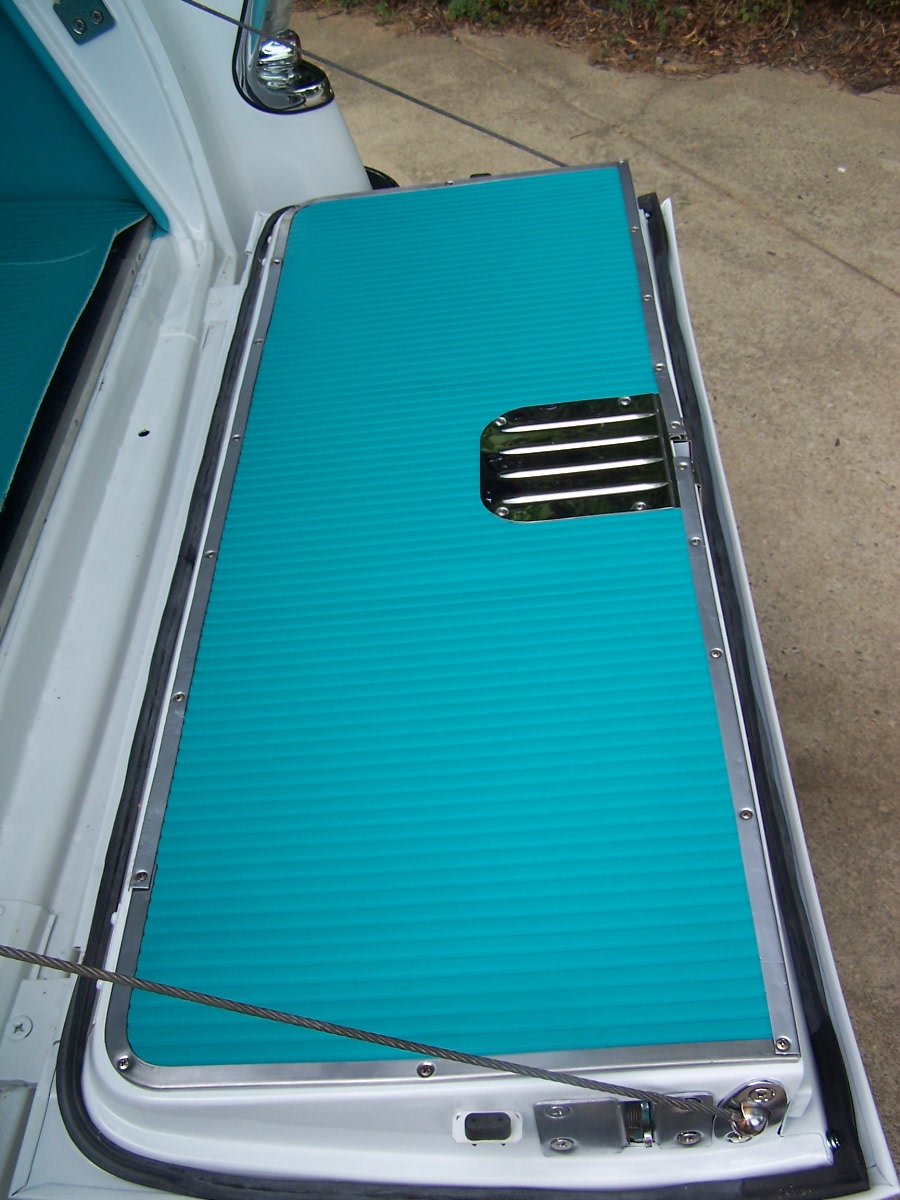 1956 Chevy Wagon interior