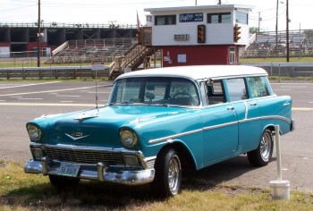 Wagon sitting pretty.
