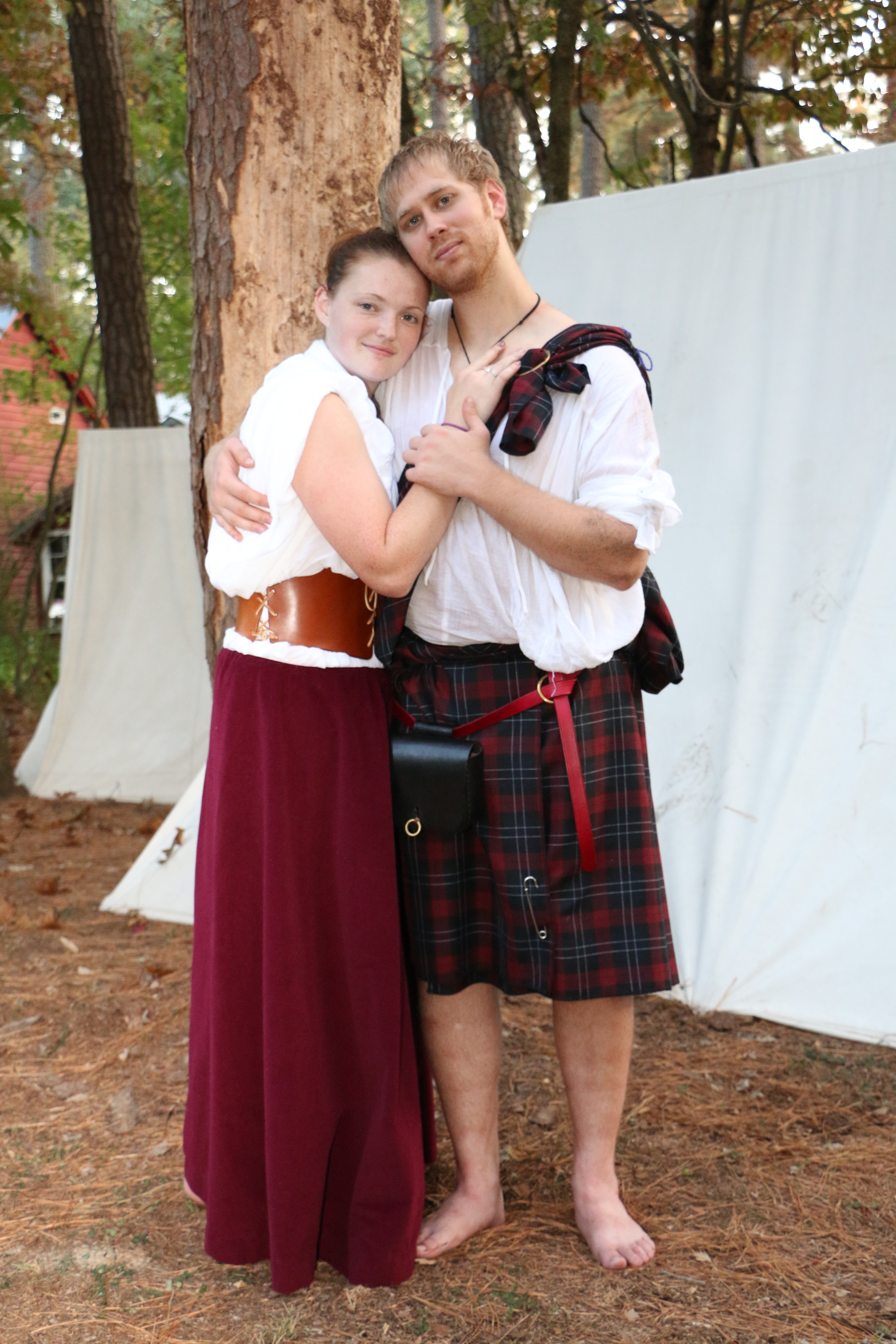 Lady Kat and Squire William