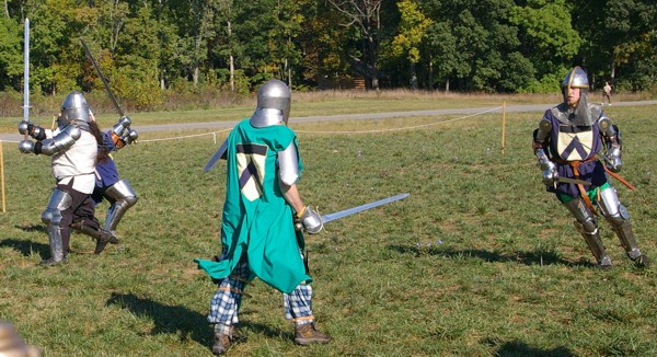 A Grand Melee charge.