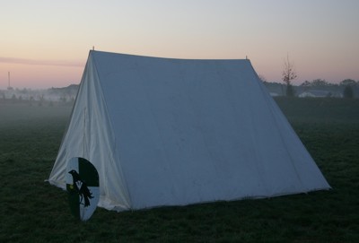 Rhys McGregor sleeps through the morning mists.